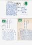 BORIS LIFSCHITZ DIT BORIS SOUVARINE (1895-1984)
TROIS CARTES POSTALES AUTOGRAPHES SIGNEES «BS» A HENRI DUSSAT