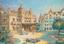 MARTIN LINDENAU (B. 1948)
Le Casino de Monte-Carlo