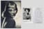 JOAN FONTAINE - MICHÈLE MORGAN
Set including photographs and a handwritten note, signed.