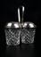 CARTIER SILVER DOUBLE JAM / CONDIMENT HOLDER, 1950s