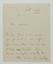 HECTOR BERLIOZ (1803-1869)
Autograph letter signed “H. Berlioz”, in French, to a lady. 