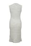 CHANEL BY KARL LAGERFELD SPRING 2016
White and black dress with CC Faux pearl buttons