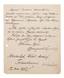 HODASEVICH VLADISLAV (1886-1939), KAPLUN SOLOMON HETMANOVICH (1883? -1940).
A lettre autograph addressed to Solomon Kaplun by Vladislav Khodase- vich, Czechoslovakia, December 12, 1923.