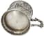RUSSIAN SILVER GLASS HOLDER WITH EMBOSSED AND CHASED FLOWERS
Gustav Klingert, Moscow, 1899-1908