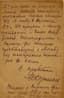 DUNAYEVSKY ISAAK (1900-1955)
Handwritten letter addressed to Valeria Alexandrovna (?). Undated.