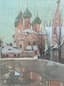 VLADIMIR SOKOLOV (B. 1940)
Church in the snow