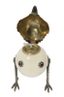 BRIQUET DE TABLE EN FORME D’OISEAU À MONTURE EN ARGENT PAR FABERGÉ
Julius Rappoport, maître, Saint-Pétersbourg, fin du 19ème siècle