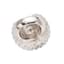 18K WHITE GOLD, ROCK CRYSTAL, PINK SAPPHIRE, DIAMOND RING