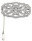 FRENCH ART DÉCO PLATINUM AND DIAMOND BROOCH