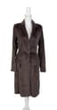 GENNY MANTEAU EN VISON RASÉ TAUPE