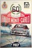 PIERRE BERENGUIER (XX), AFTER
LOT OF 11 ORIGINAL VINTAGE POSTERS “Rallye Monte Carlo”