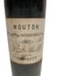 1 CHÂTEAU MOUTON ROTHSCHILD PAUILLAC 1907 75cl