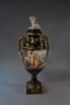 POTSCHAPPEL PORCELAIN VASE WITH GILT BRONZE MOUNTING
Carl Theme, Potschappel manufactory, early 20th century
