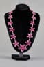 RUBY AND DIAMOND NECKLACE, EARRINGS AND RING