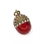SET OF FIVE ‘EASTER EGGS’ SILVER-GILT ENAMEL PENDANTS