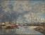 EUGÈNE BOUDIN (HONFLEUR 1824 - DEAUVILLE 1898)
View on the port of Dieppe