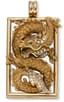 MAGERIT ‘DRAGON’
18K YELLOW GOLD, DIAMOND AND EMERALD PENDANT