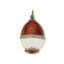 SET OF FOUR ‘EASTER EGGS’ SILVER-GILT ENAMEL AND GEMS PENDANTS