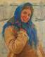 ФЕДОТ ВАСИЛЬЕВИЧ СЫЧКОВ (1870 – 1958)
Девушка в платке