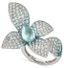 GIRONA PRIVÉ
BAGUE EN PLATINE, DIAMANTS 3,09 CT. ET TOURMALINE PARAIBA 1,52 CT. (AVEC CERTIFICAT)