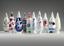 ALESSANDRO MENDINI (B. 1931)
Collection of ten «100% Make up» vases with lid, 1992
first edition