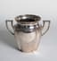 ART DECO WMF SILVER PLATED TWO-HANDLED VASE