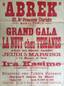 Archives of Savin, V.V. - the owner of Cabaret Abrek in Monte Carlo.
Six posters of the Russian cabaret «Abrek» 80 x 59.5 cm. 1931.