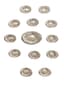 TIFFANY SET OF 13 SILVER CAVIAR SERVING PLATES, 1907-1947