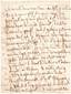 François-René de CHATEAUBRIAND. 1768-1848. Writer, politician. Autograph letter to the Duchess of Duras.