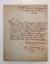 XVIII-XIXE SIÈCLE - 8 SIGNED  DOCUMENTS. 
SON OF GENERAL JACQUES GERVAIS SUBERVIE, AUGUSTE JOUVENEL DES URSINS D’HARVILLE, HUGUES-BERNARD MARET, DUKE OF BASSANO CLAUDE-ANTOINE DE PREVAL (GENERAL), LOUIS CHARBONNIER (GENERAL), [MILITARIA], HECTOR MALOT
1) SON OF GENERAL JACQUES-GERVAIS SUBERVIE (1772-1856)
