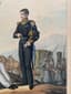 BELOUSOV LEV (1806–1854)
Headquarter and Chief Officers of the Life Guards Jaeger Regiment. 
Plate from Collection of Uniforms of the Russian Imperial Army. 1830s–1840s.