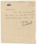 MOHANDAS KARAMCHAND GANDHI (1869-1948)
Autograph letter signed. [19]30