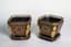 PAIR OF LOUIS XIV STYLE BOULLE MARQUETRY PLANTERS 
Paris, circa 1870