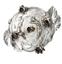 JULES JOUANT (1863-1921)
Silver plated bronze centrepiece