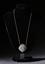 SILVER AND DIAMOND NECKLACE