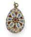 ‘EASTER EGG’ SILVER-GILT ENAMEL PENDANT