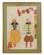 BERNARD DAYDÉ (1921–1986)
Two costume designs for Stravinsky’s ballet ‘Pulcinella’, choreographed by Maurice Béjart