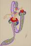 Romain de Tirtoff dit Erté (1892 - 1990)
Chorus girl a love mouth
