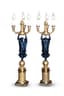 CLAUDE GALLE (1759-1815), ATTRIBUTED TO
PAIR OF GILDED AND PAINTED BRONZE CANDELABRA