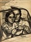 LEONID BERLIN (1925-2001)
Illustration for the collection of poems 'Optimism' by Nazim Hikmet