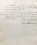 XVIII-XIXE SIÈCLE - 8 SIGNED  DOCUMENTS. 
SON OF GENERAL JACQUES GERVAIS SUBERVIE, AUGUSTE JOUVENEL DES URSINS D’HARVILLE, HUGUES-BERNARD MARET, DUKE OF BASSANO CLAUDE-ANTOINE DE PREVAL (GENERAL), LOUIS CHARBONNIER (GENERAL), [MILITARIA], HECTOR MALOT
1) SON OF GENERAL JACQUES-GERVAIS SUBERVIE (1772-1856)