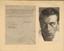 GARY COOPER (1901- 1961)
Typed letter signed and photograph