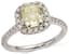 YELLOW DIAMOND, DIAMOND, 18K WHITE GOLD RING (WITH CERTIFICATE)