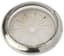 FRANK M WHITING & CO STERLING SILVER AND CRYSTAL ASHTRAY/ COASTER, CIRCA 1900–1940