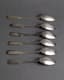SET OF SILVER SPOONS