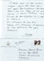 PRINCESS NILUFER DJEM SULTAN
Autograph letter signed «Nilufer» about her book «For the love of Tatiana»