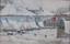 ALEKSEI SOLODOVNIKOV (1928-2017)
Winter countryside courtyard
