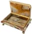 ONYX BOX WITH GILT MOUNT