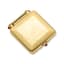 CHOPARD HAPPY DAY GILT BRASS TRAVELING CLOCK