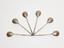 Russian Art Nouveau silver set: silver miniature cup, two goblets and six teaspoons
Russia, late 19th - beginning of 20th century